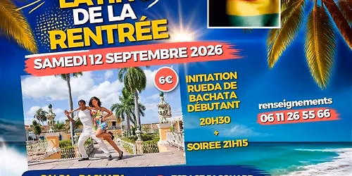 SOIREE LATINO DE LA RENTREE