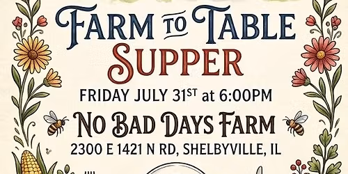 Farm to Table Supper