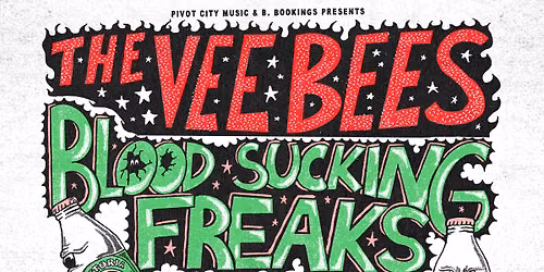 The Vee Bees, Blood Sucking Freaks, Scarnon, Poppin' Mommas & Sacramento Sweaters @ The Bendi