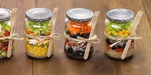 Healthy Living Series ~Salad in a Jar Make N Take Class
