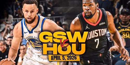 Golden State Warriors vs. Houston Rockets
