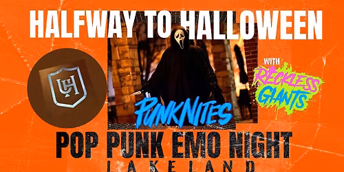 Halfway to Halloween Edition - Pop Punk Emo Night Lakeland by PUNKNITES