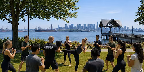 Kickboxing! A Gather - Grow - Play event.