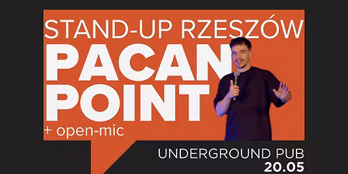Rzesz\u00f3w | Format Komediowy PACAN POINT + open-mic | Stand-up | Piotrek Jasku\u0142a
