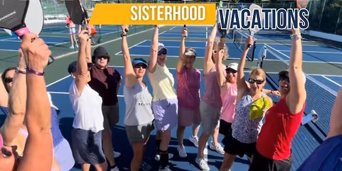 Join the Sisterhood of Pickleball community at Club Med Punta Cana, Dominican Republic!