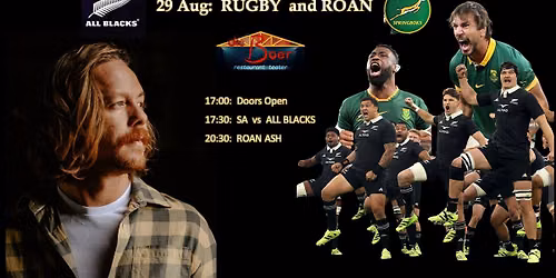 ROAN ASH + SPRINGBOKKE VS ALL BLACKS