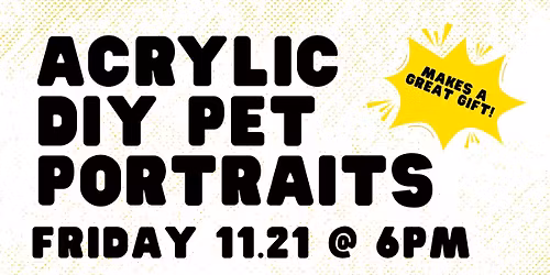 DIY Pet Portrait: Acrylic Paint