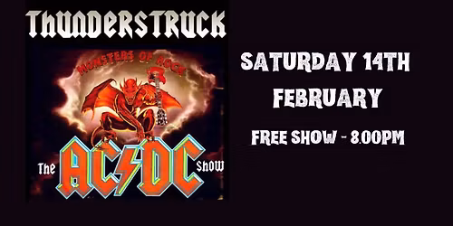 THUNDERSTRUCK THE AC\/DC TRIBUTE SHOW!