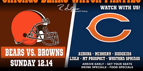NFL FOOTBALL \ud83c\udfc8 WEEK 15 | Bears vs. Browns