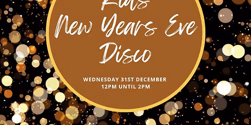 Kids New Years Eve Disco