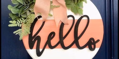 Welcome door plaques 