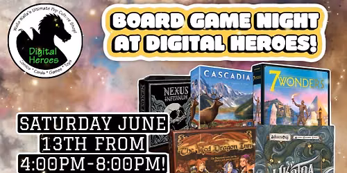 Board Game Night at Digital Heroes!