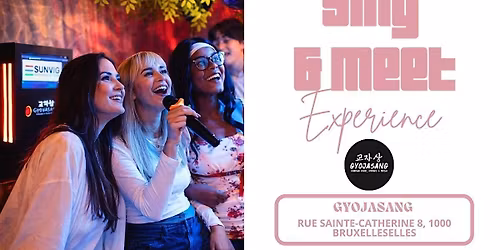 Sing & Meet Experience \u2013 Karaok\u00e9 Night @ Goyasang