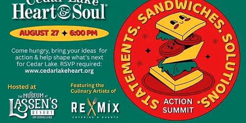 Statements. Sandwiches. Solutions. Action Summit