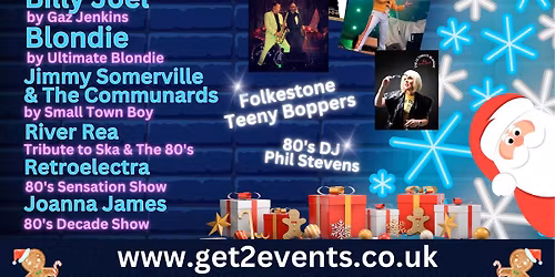 80s Festive Tribute Weekend
