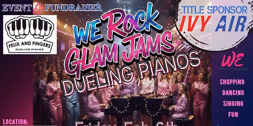 WE Rock Dueling Pianos by the Royse City Chamber with Title Sponsor Ivy Air