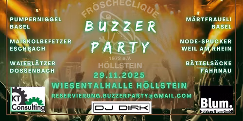 Buzzerparty 2025 🥳