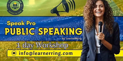 Public Speaking Skills 1 Day Workshop | Tyler, TX