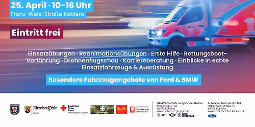 Blaulichttag Koblenz