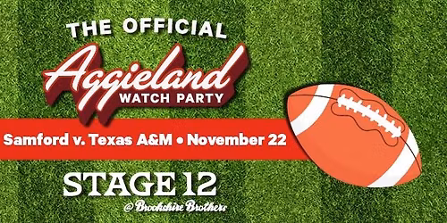 The Official Aggieland Watch Party: Samford v. Texas A&M