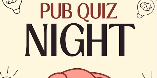 Bank holiday Monday Pub quiz 