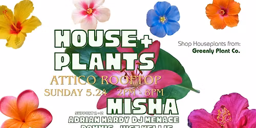 House+Plants @ Attico Rooftop!