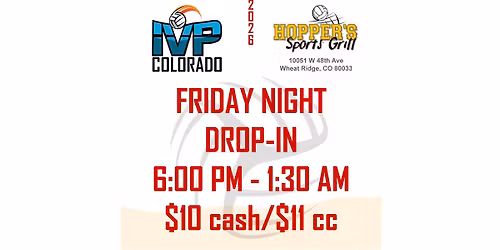 Hopper's Friday Night Drop-In