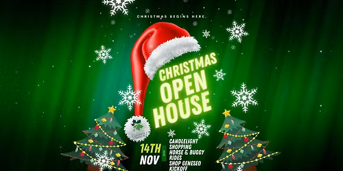 Geneseo's Christmas Open House