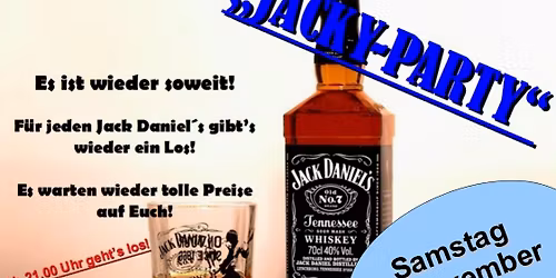 JACK DANIEL\u00b4S PARTY in der Hex!