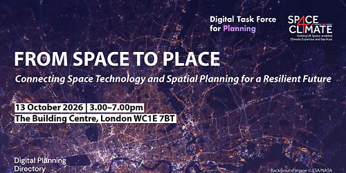 FROM SPACE TO PLACE