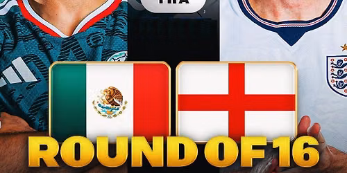 England vs Mexico : World Cup Watch + Party