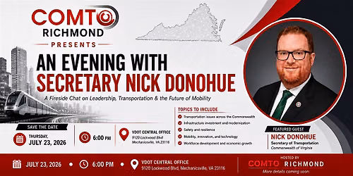 An Evening With Secretary Nick Donohue