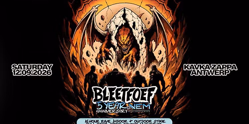 Bleetfoef 5 year anniversary x NEM