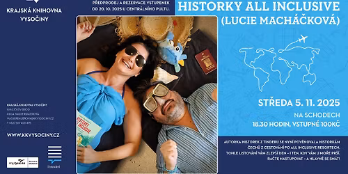 LiStOV\u00e1N\u00ed: Historky All Inclusive (Lucie Mach\u00e1\u010dkov\u00e1)