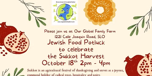 Our Global Family Farm Potluck
