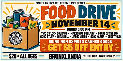 Food Drive & Live Music