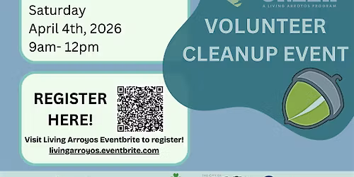 Living Arroyos Volunteer Appreciation Cleanup Event @ Stanley Reach