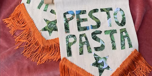 Sat 18th April \u2728 11-1 \u2728Make your own banner with Bianco Perry @ Flaura Rose