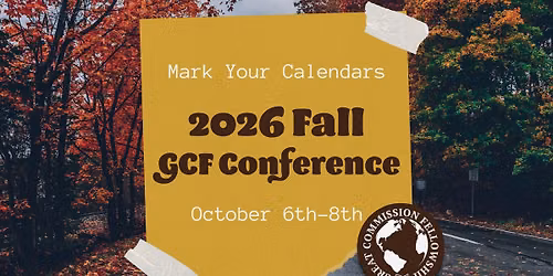 2026 Fall GCF Conference 