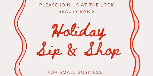 Holiday Sip & Shop Party