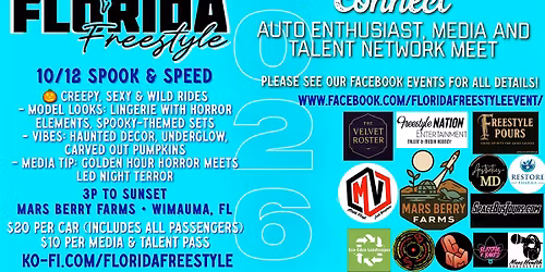 REV UP CONNECT "Spook & Speed" by Florida Freestyle