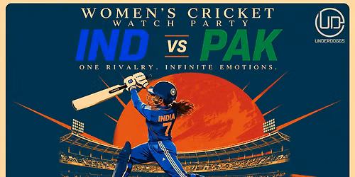 Screening of IND vs PAK – Cricket Watch at Underdoggs Hebbal — Underdoggs Hebbal | Sahakara Nagar, Bangalore