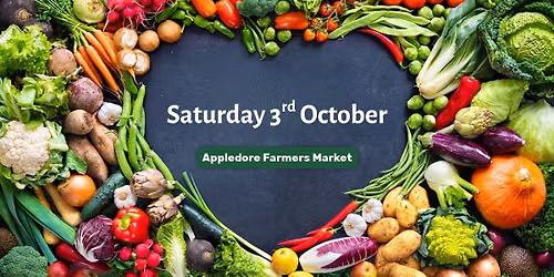 October 3rd - Appledore Farmers Market