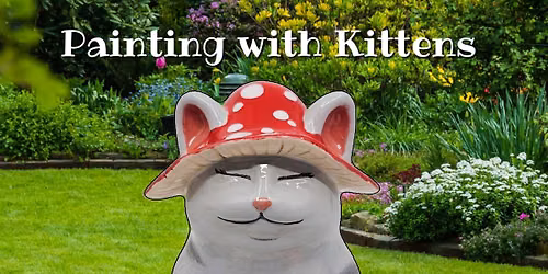 Pottery Painting with Kittens at Sugar Kittens Cat Caf\u00e9