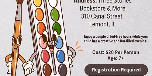 <$20> Date Night Drop Off Art Class