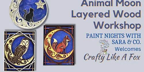 Animal Moon Layered Wood Workshop