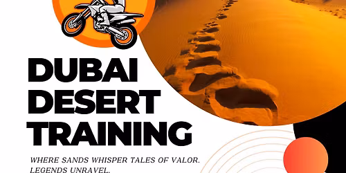 Dubai Desert Training \ud83d\udc2a