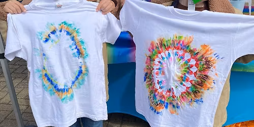 Creative Tie Dye Effect Upcycling\/Corporate\/ Group Wellbeing Workshop