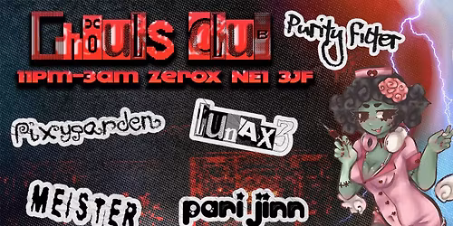 Ghouls Club X Purity Filter Newcastle