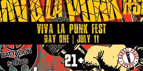 Viva La Punk Fest | Day One at Barrel Proof Lounge Downtown Santa Rosa